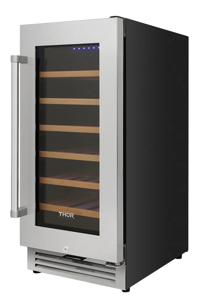 Thor 15 Pouces Cave à Vin 33 Bouteilles Reconditionné Mono-Zone