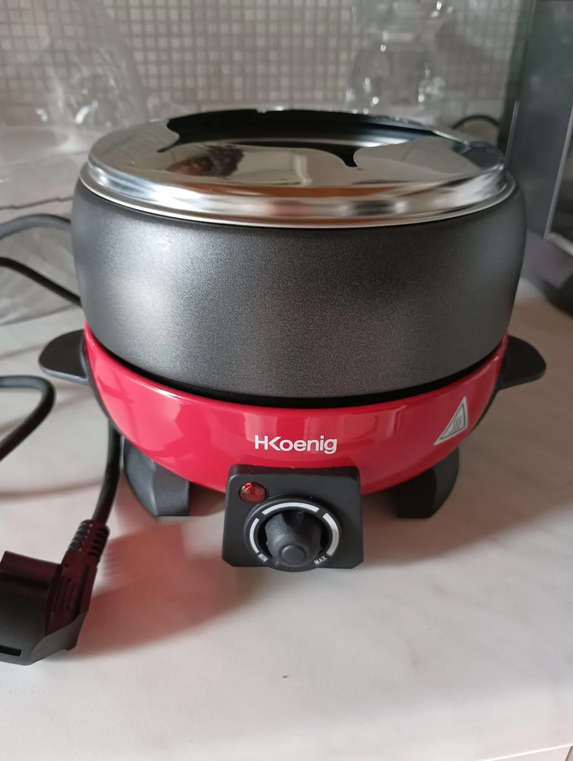 H.Koenig ALP1800 appareil à fondue électrique 2L 6 personnes