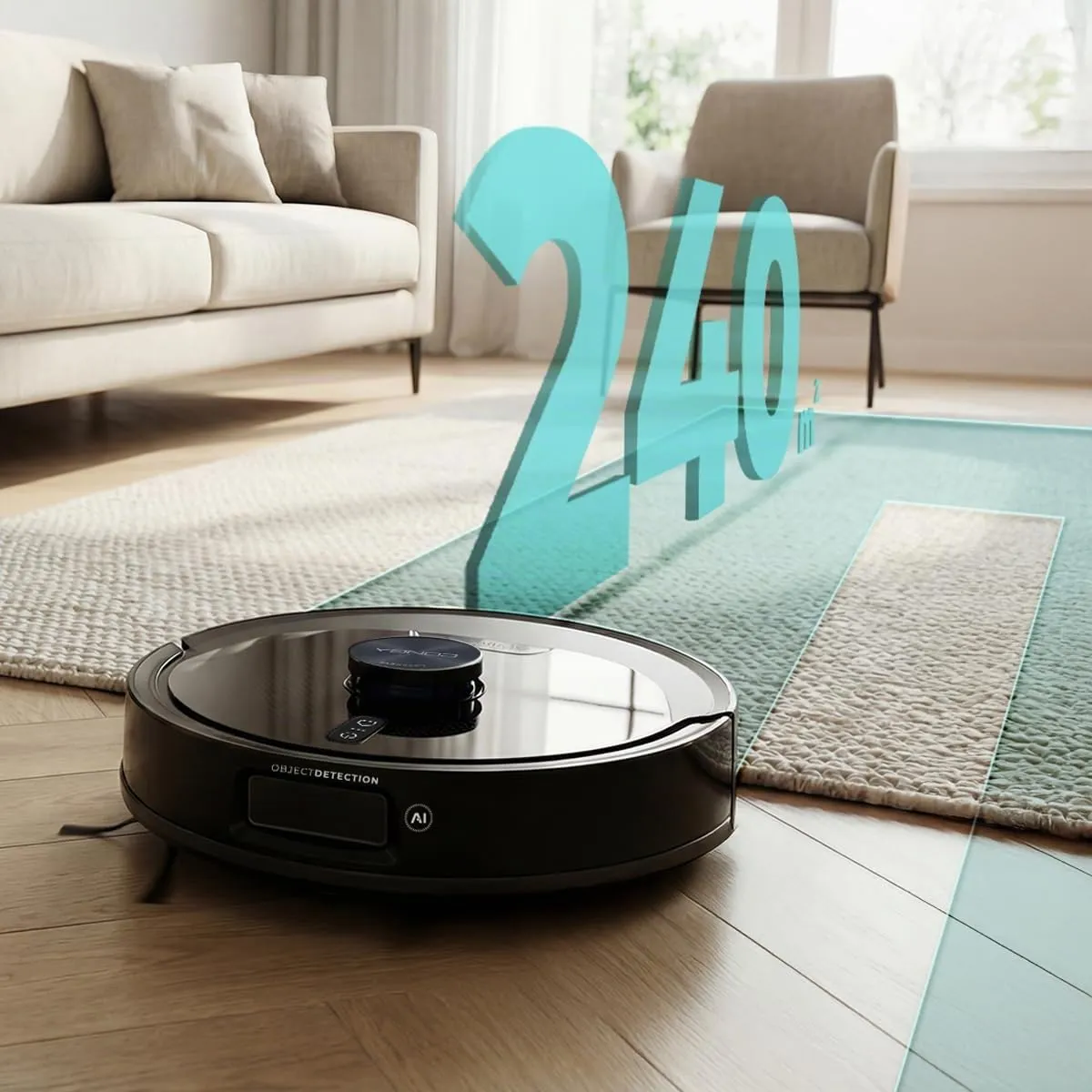 Cecotec Conga M90 Dark aspirateur robot laveur 25000Pa