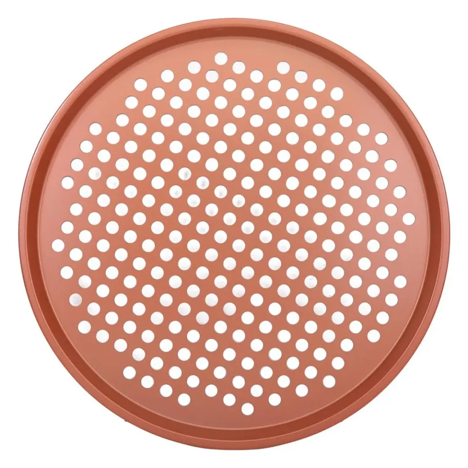 Nutrichef NCBSCC54 plat à pizza rond 32 cm antiadhésif