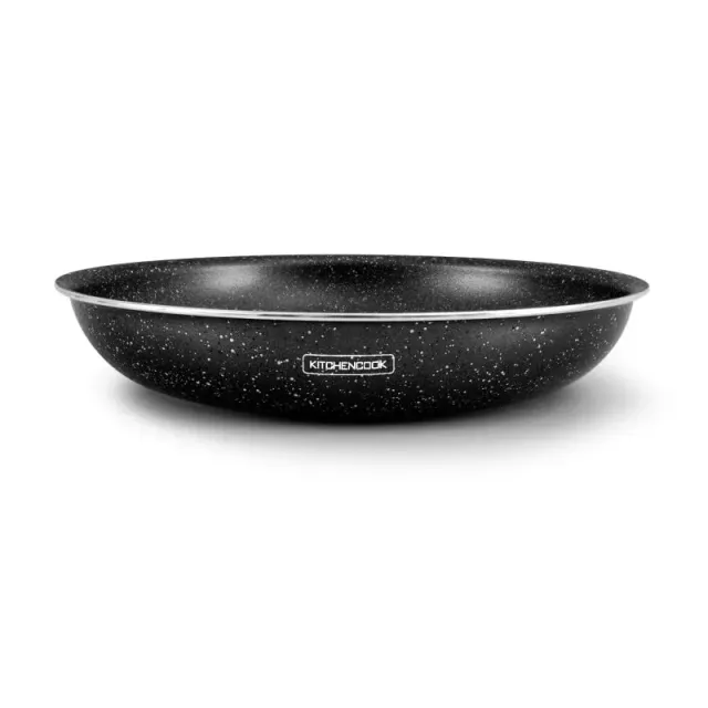 KITCHENCOOK Stoned P24 poêle aluminium 24 cm effet pierre