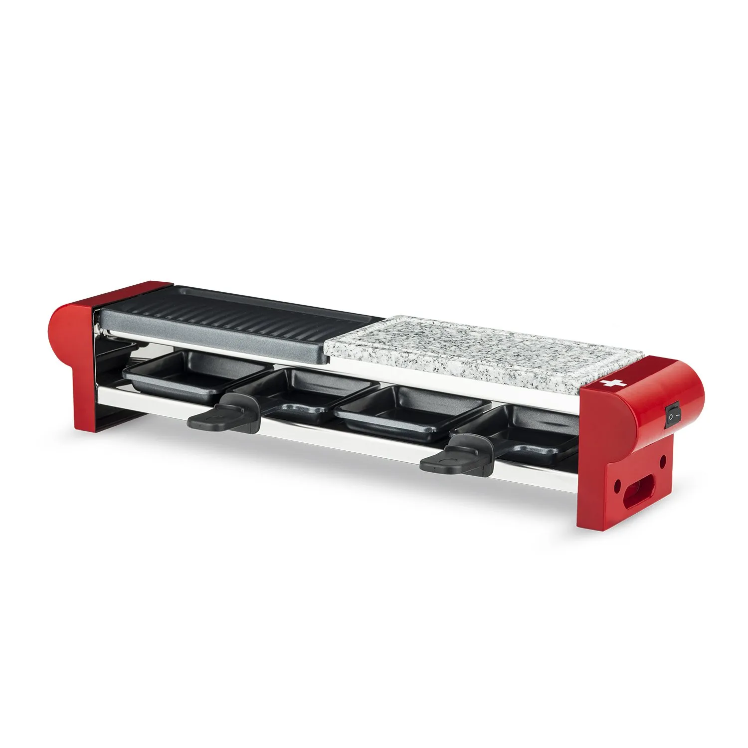H.Koenig RP4 appareil raclette 4 personnes pierre granit 600W