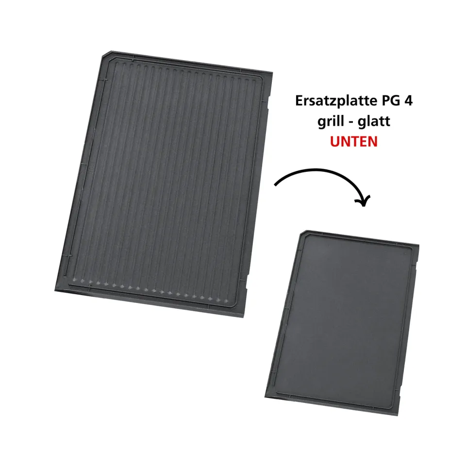 Steba PG 4 PG 2 plaque grill lisse réversible