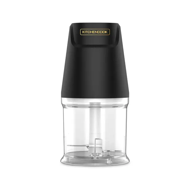 Kitchencook Matt Pod mini hachoir noir 300 W 2 lames
