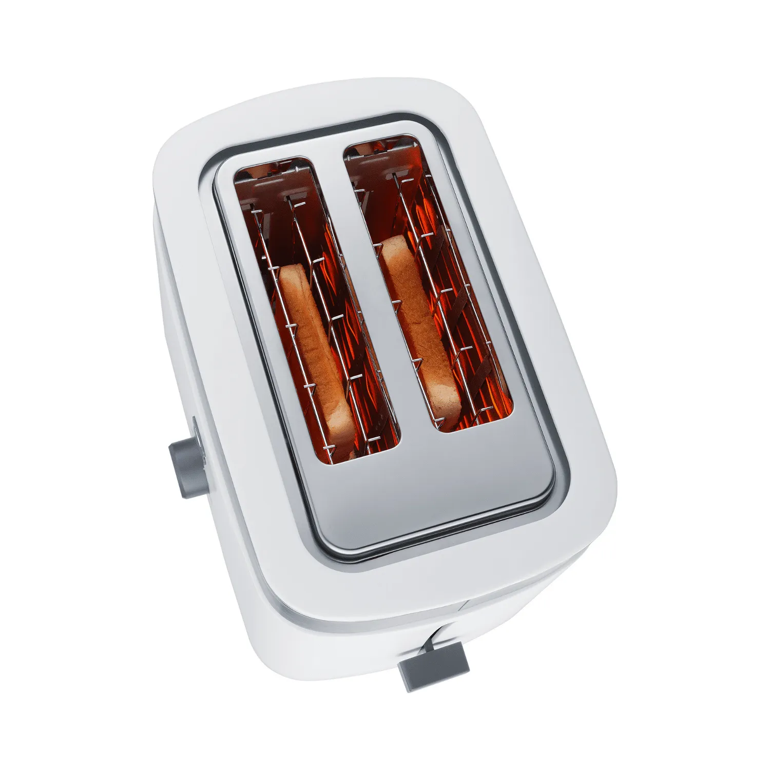 Steba TO 10 Bianco grille-pain blanc 2 tranches