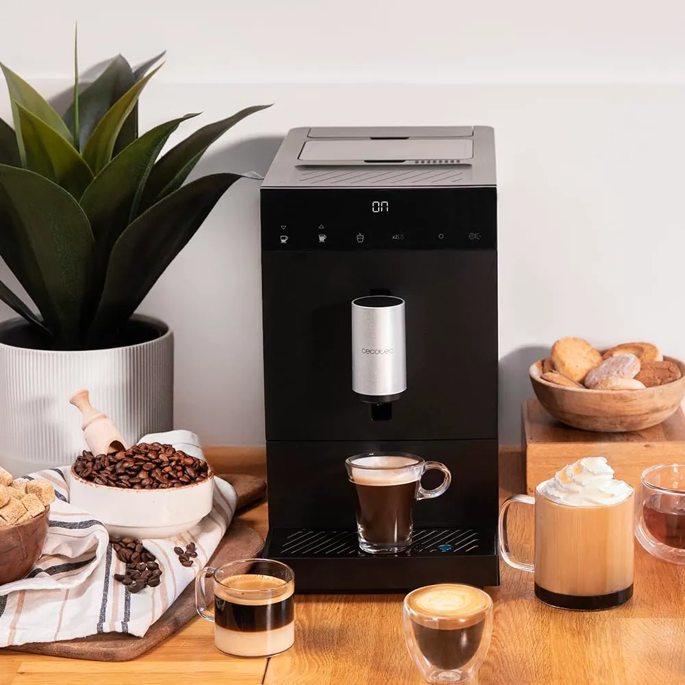 Cecotec Cremmaet Compact machine à café grains 19 bars