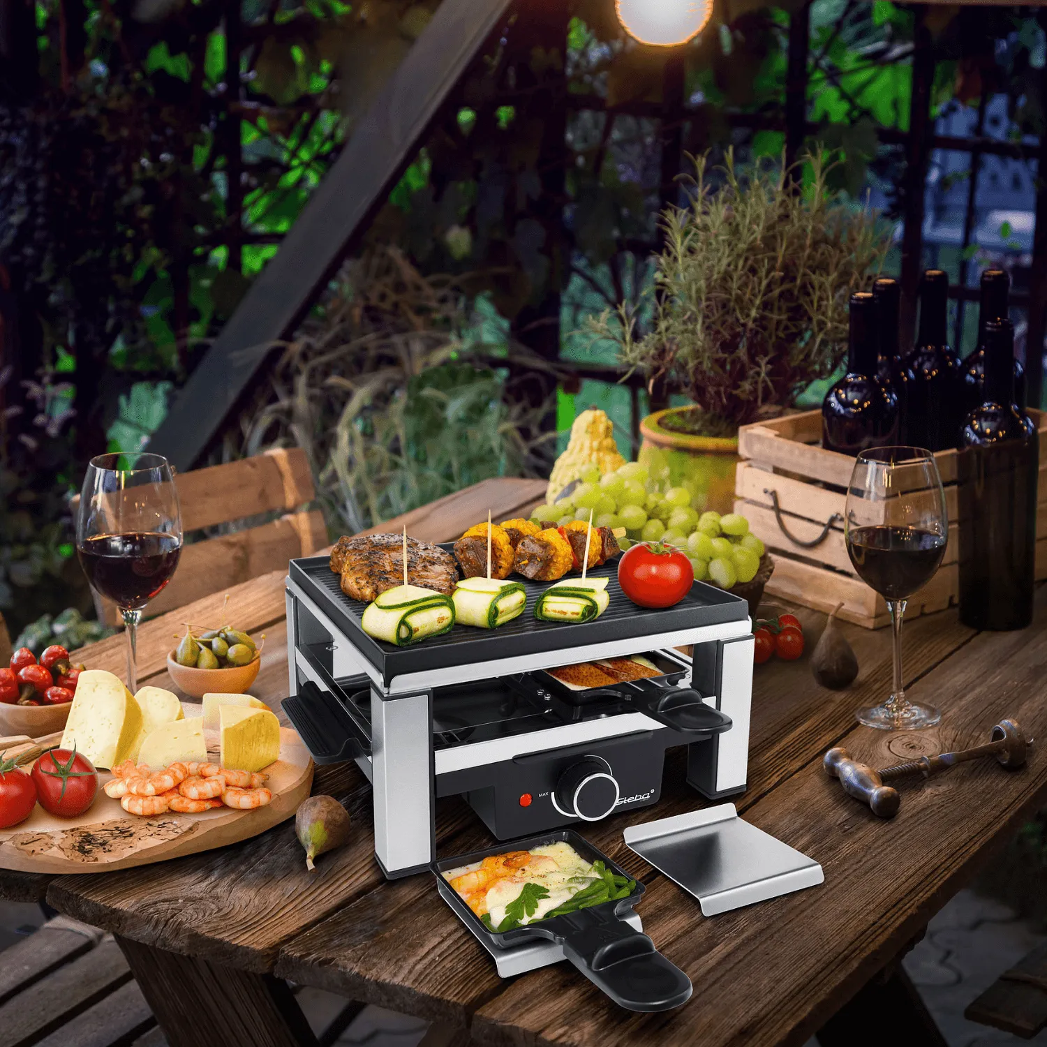 Steba RC 104 appareil à raclette grill 4 personnes