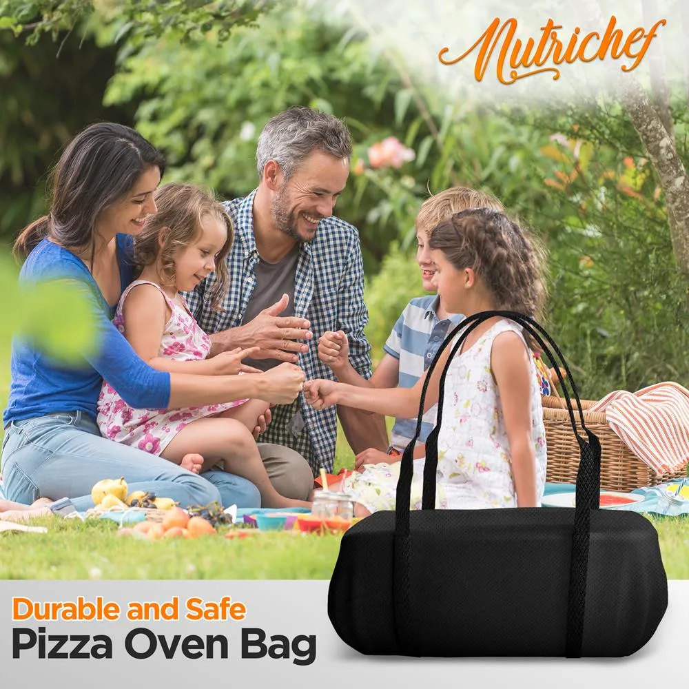 Nutrichef Housse Four à Pizza NCPIZOVN Oxford avec Sangle