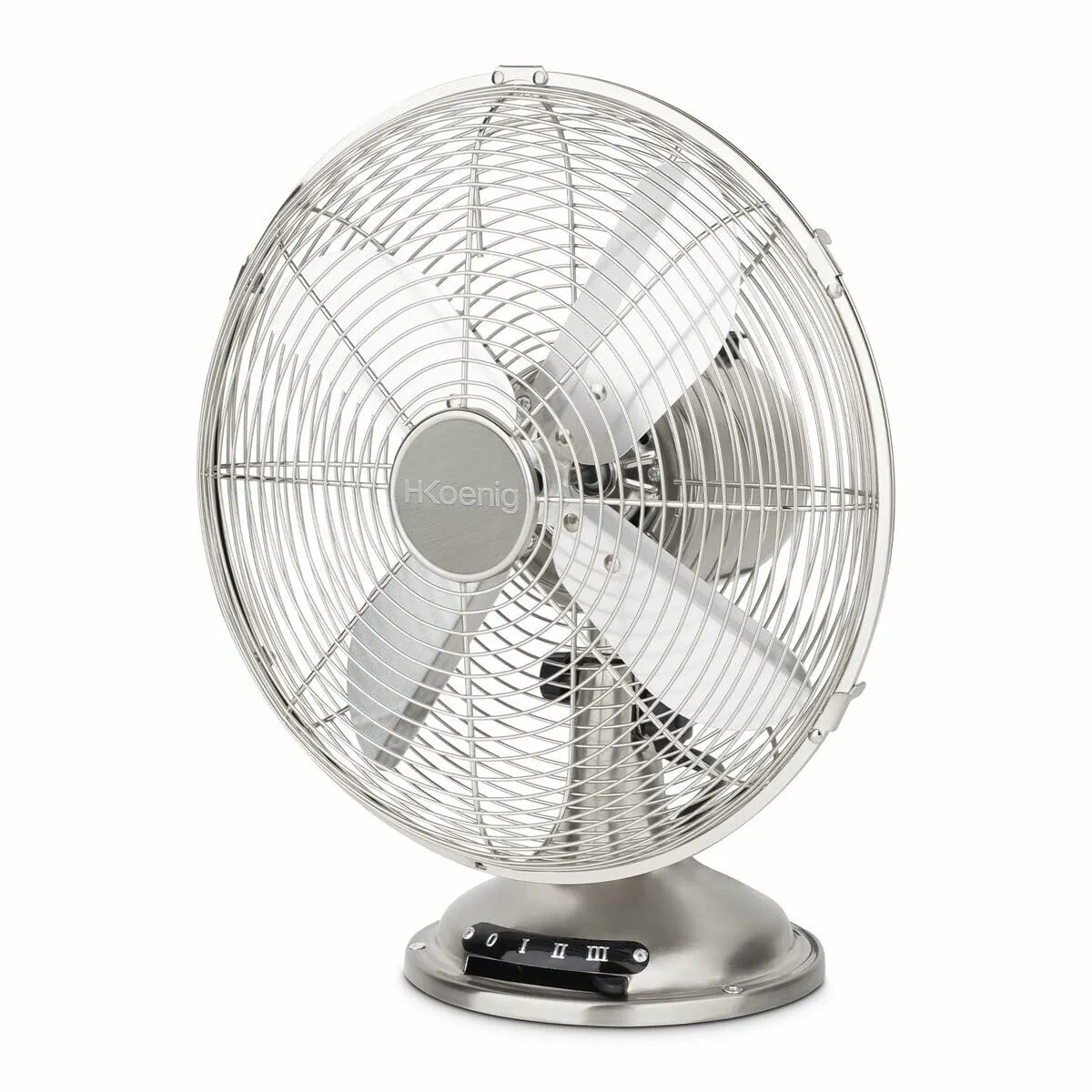 H.Koenig JOE48 ventilateur de table métal silencieux 30 cm