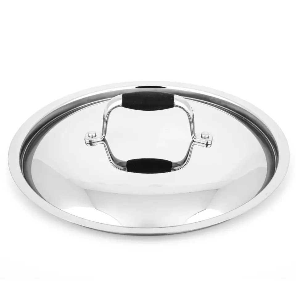 Nutrichef couvercle inox 20 cm pour faitout 3 QT