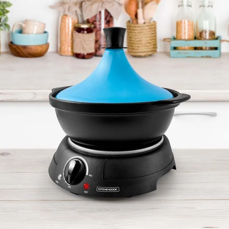 KitchenCook K-Jine 3 tajine électrique 3L bleu