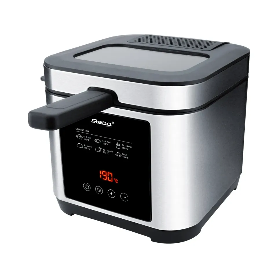 Steba DF 150 friteuse inox 2,5 L avec fondue 800 g
