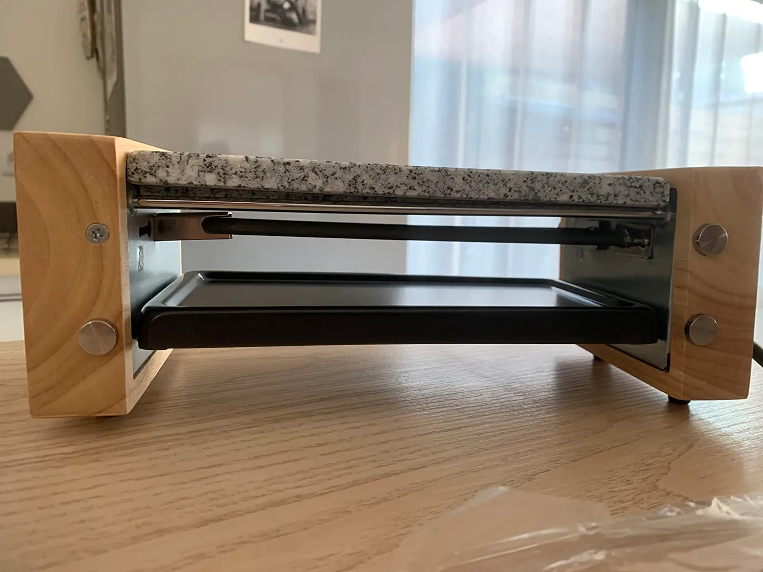 H.Koenig WOD2 appareil à raclette 2 personnes pierre granit