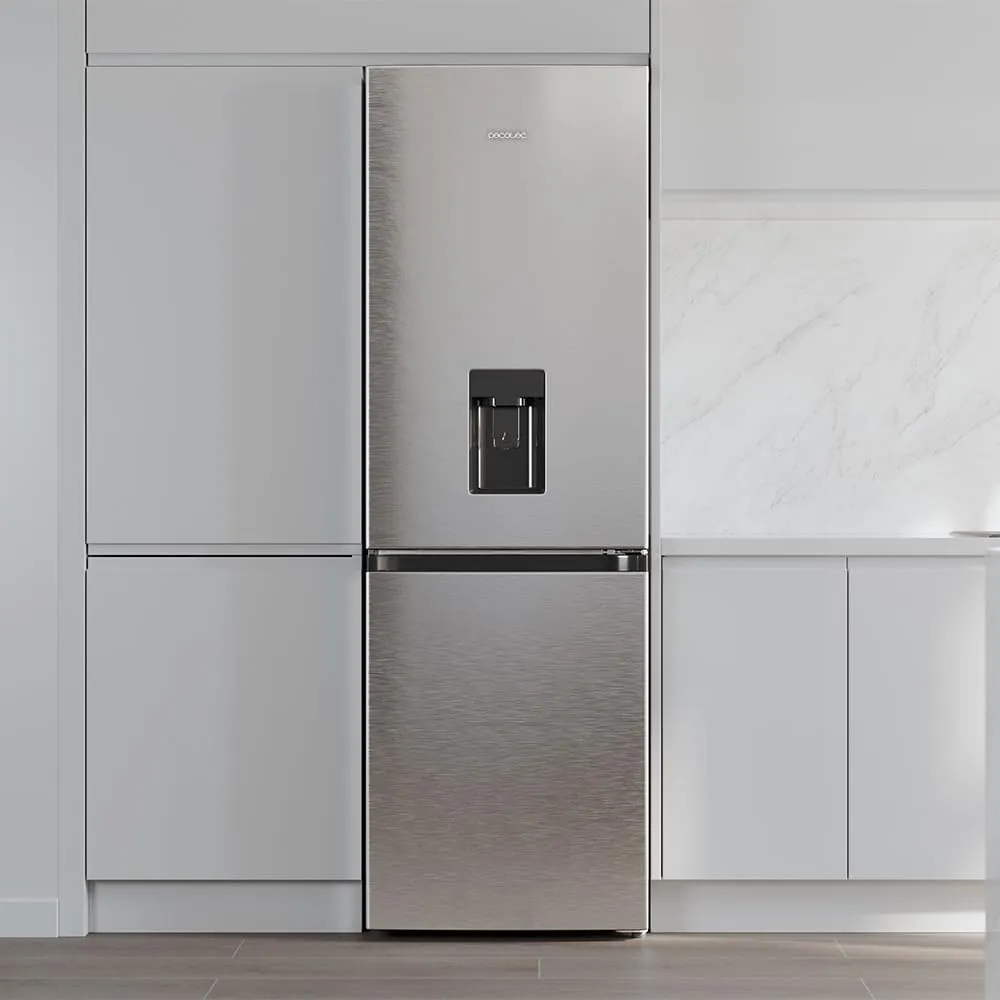 Cecotec Bolero CoolMarket 296 frigo combiné inox eau