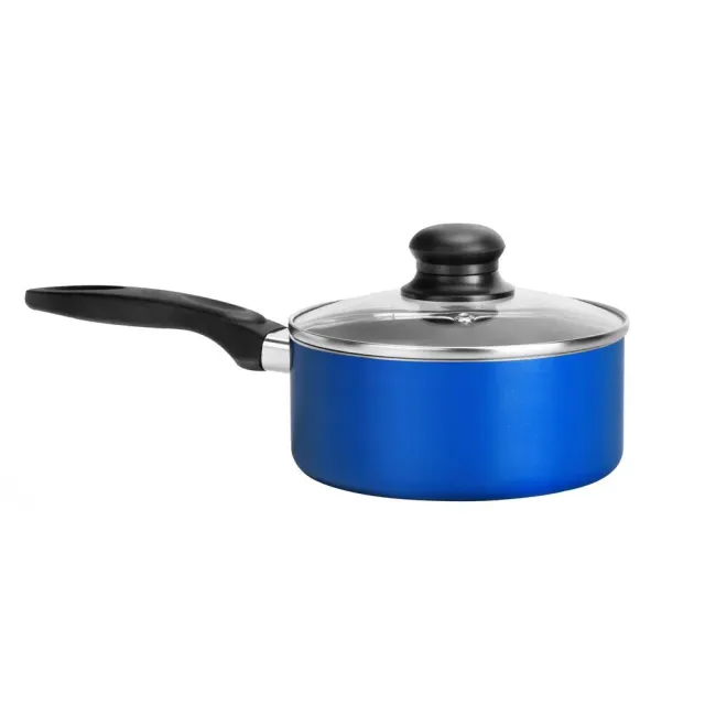 Nutrichef petite casserole bleue 1,18 L avec couvercle