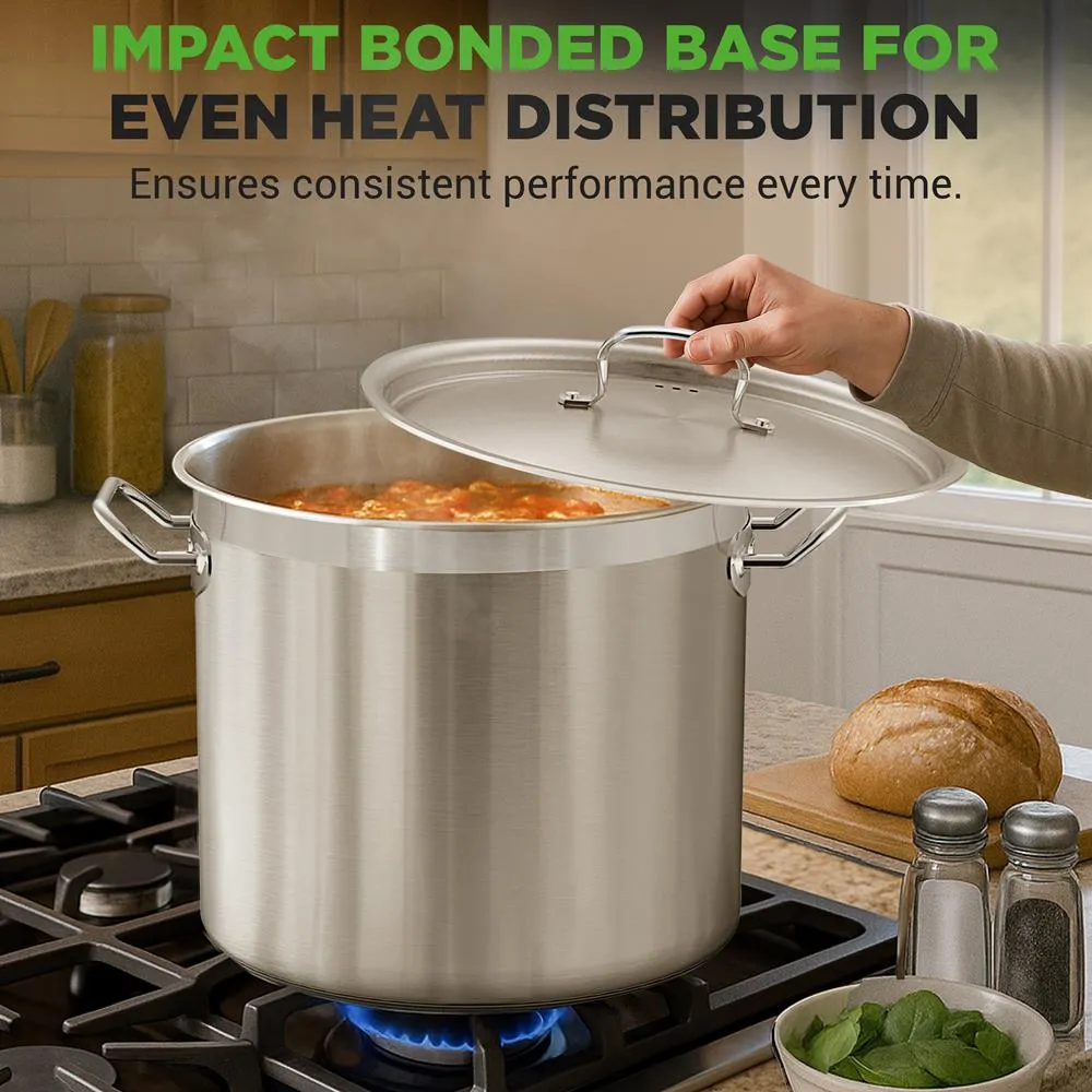 Nutrichef marmite inox 35 Qt induction grand volume