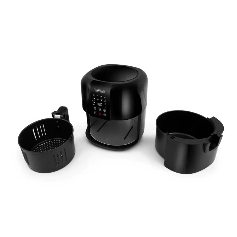 KitchenCook AirMed friteuse sans huile 3L noire