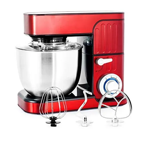 Kitchencook Antara robot pétrin rouge 1300 W