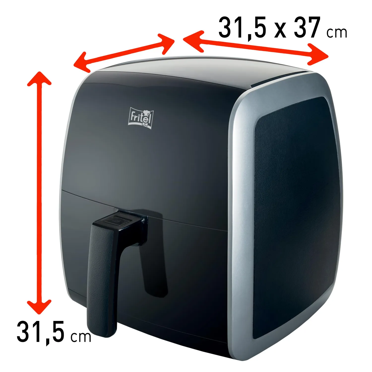 Fritel 5804 friteuse air 3,2 L compacte 8 programmes