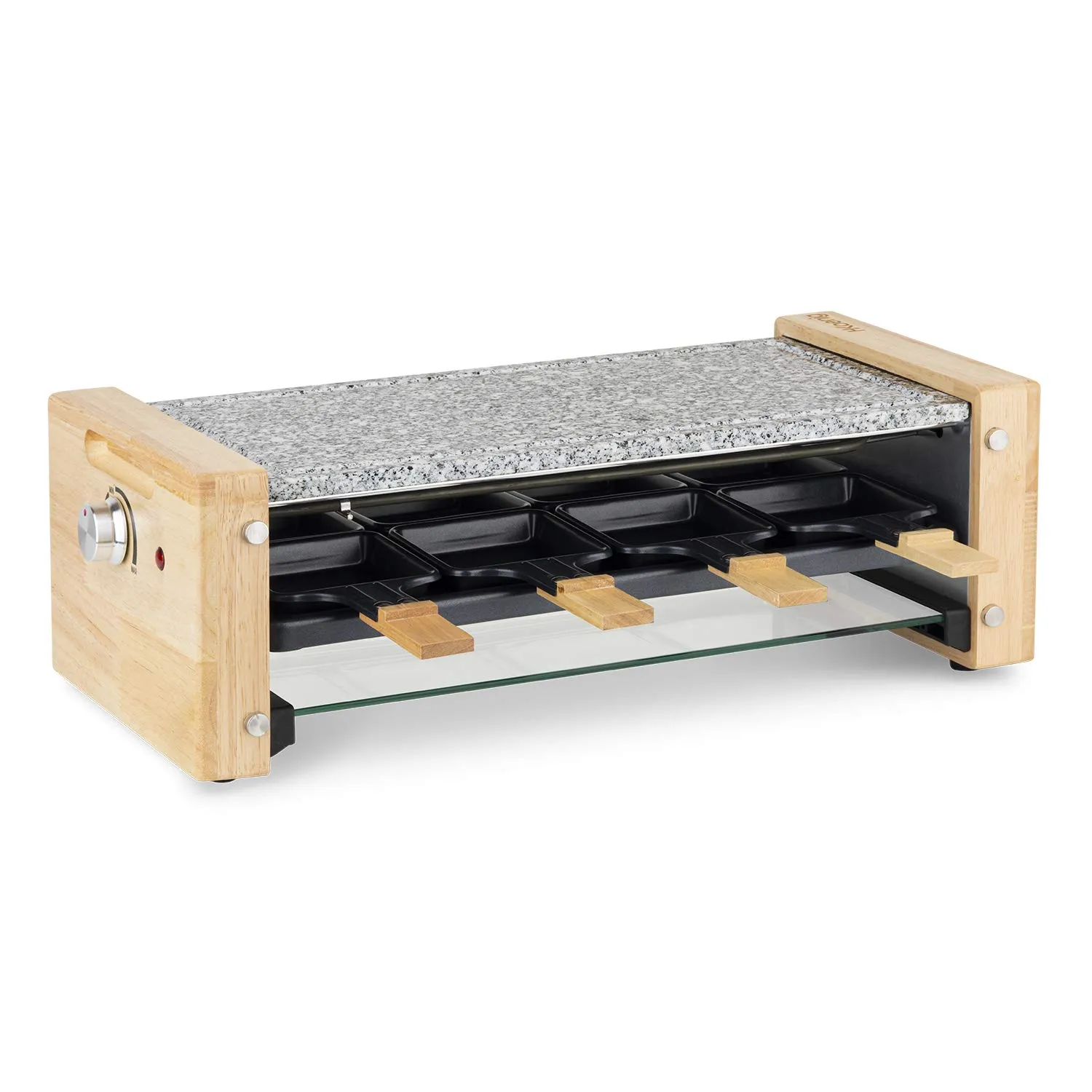 H.Koenig WOD12 appareil raclette 8 personnes granit