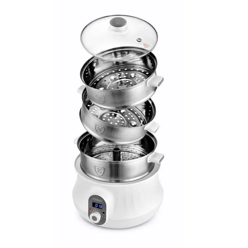 Kitchencook Multi Steam 9 cuiseur vapeur 9 L inox