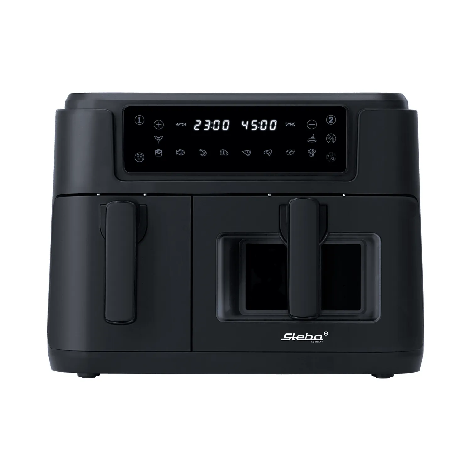 Steba HF 9501 Duo Black friteuse sans huile 9,5 L