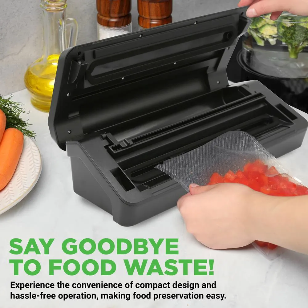 Nutrichef machine sous vide double soudure cutter intégré