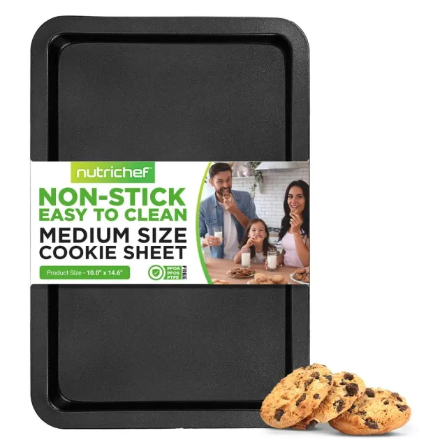Nutrichef plaque à biscuits moyenne antiadhésive