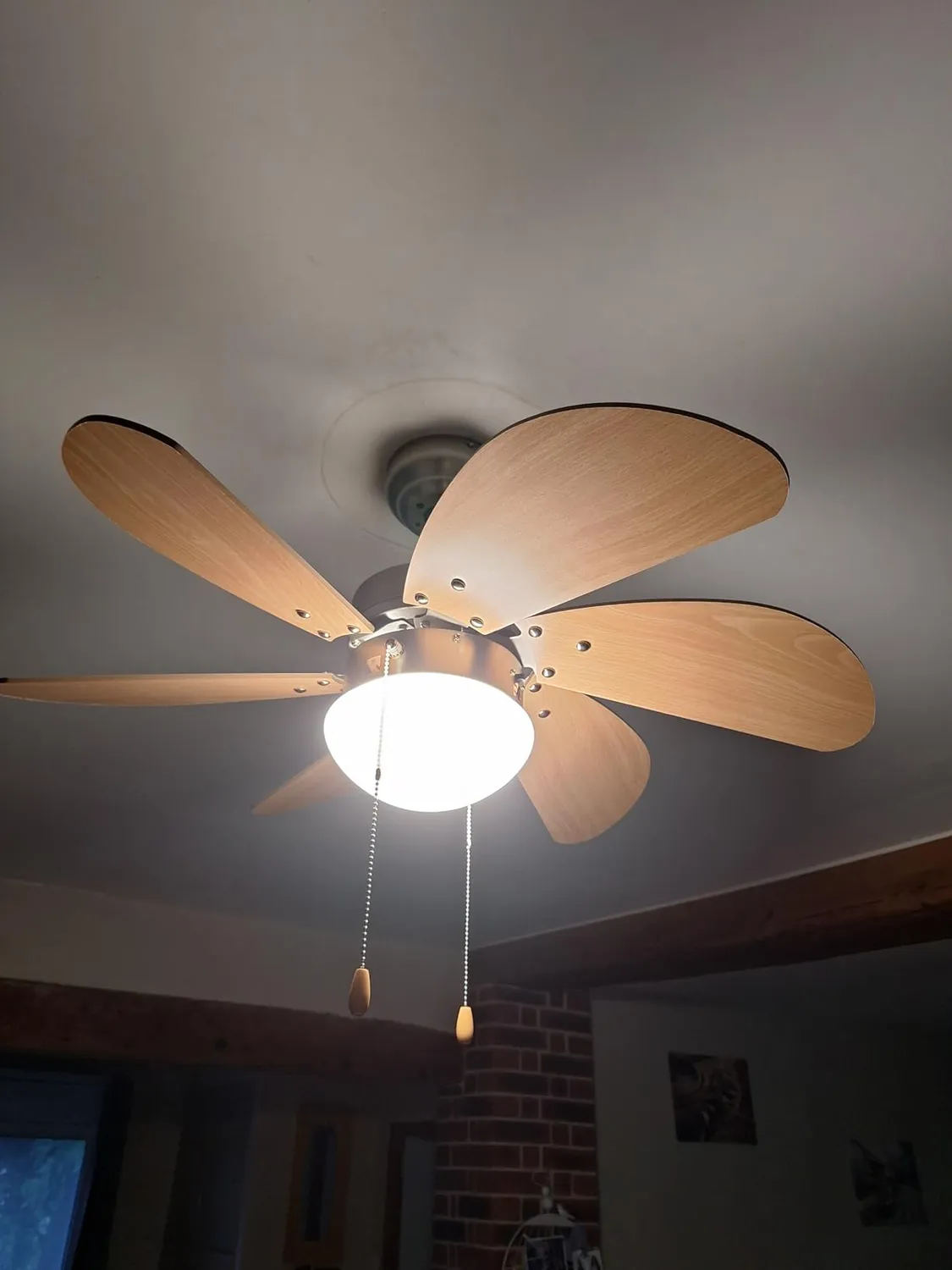Cecotec EnergySilence Aero 350 Ventilateur Plafond 82 cm Bois