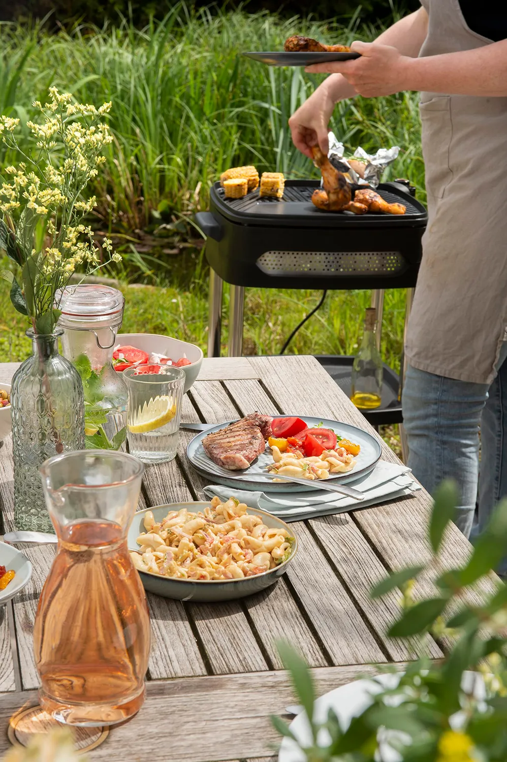 Fritel BBQ 3278 barbecue électrique 40x36 cm 2000 W