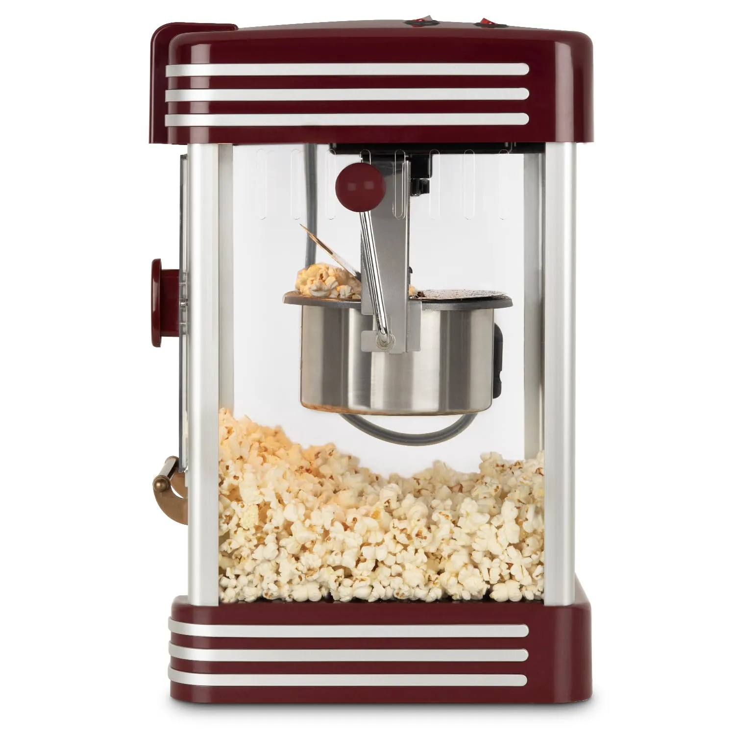 H.Koenig POP330 machine à pop-corn rétro 50 g