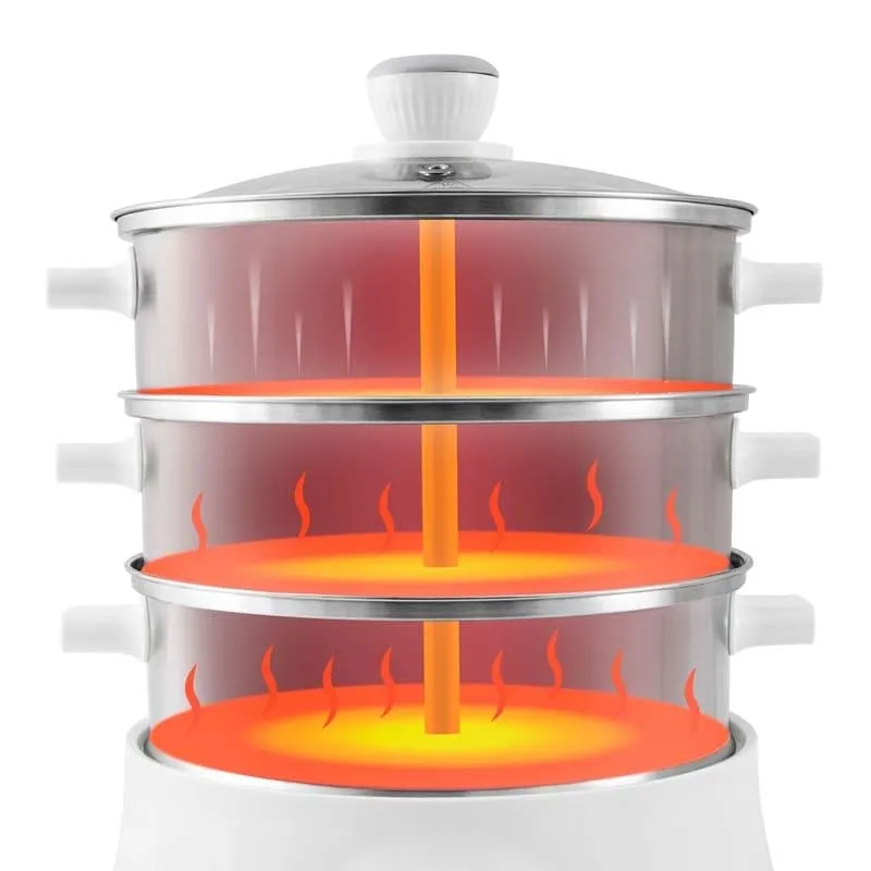 Kitchencook Multi Steam 9 cuiseur vapeur 9 L inox