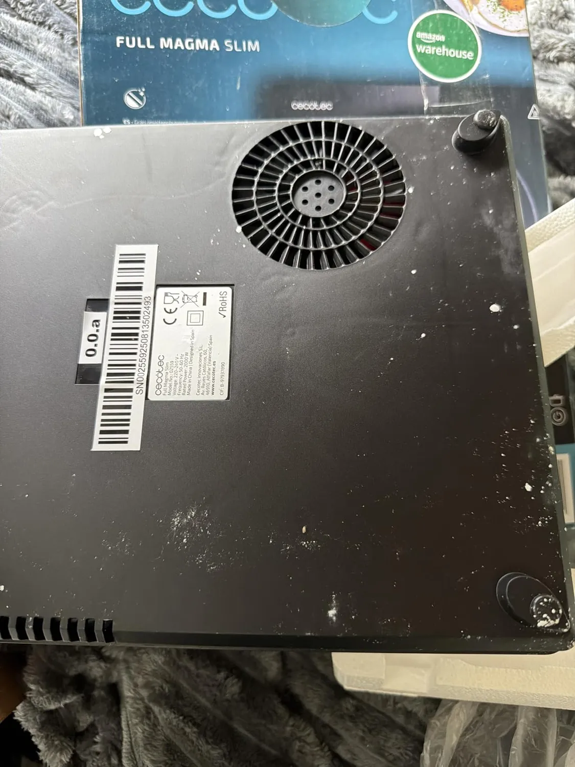 Cecotec Full Magma Slim Plaque Induction Portable 2000 W