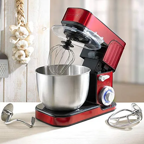 Kitchencook Antara robot pétrin rouge 1300 W
