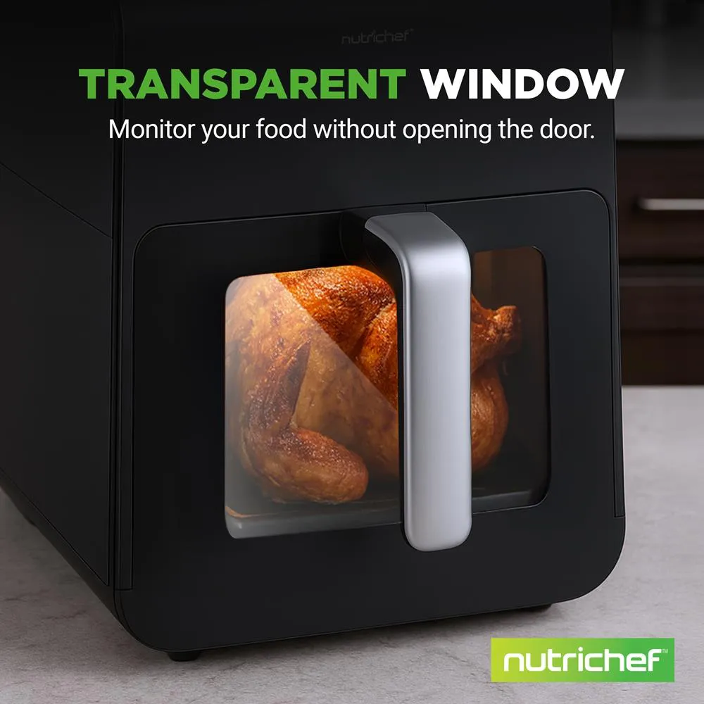 Nutrichef NCAF60T01 air fryer 6 L 12 programmes