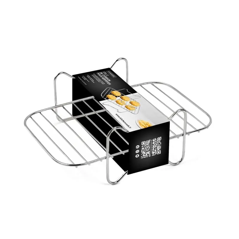 Kitchencook GRILLE20I grille air fryer 20x12x8 cm inox