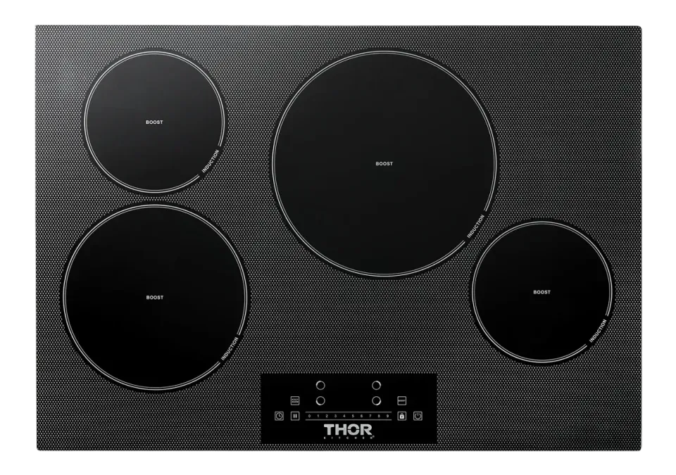 Thor Kitchen plaque induction 30 pouces 4 foyers tactile