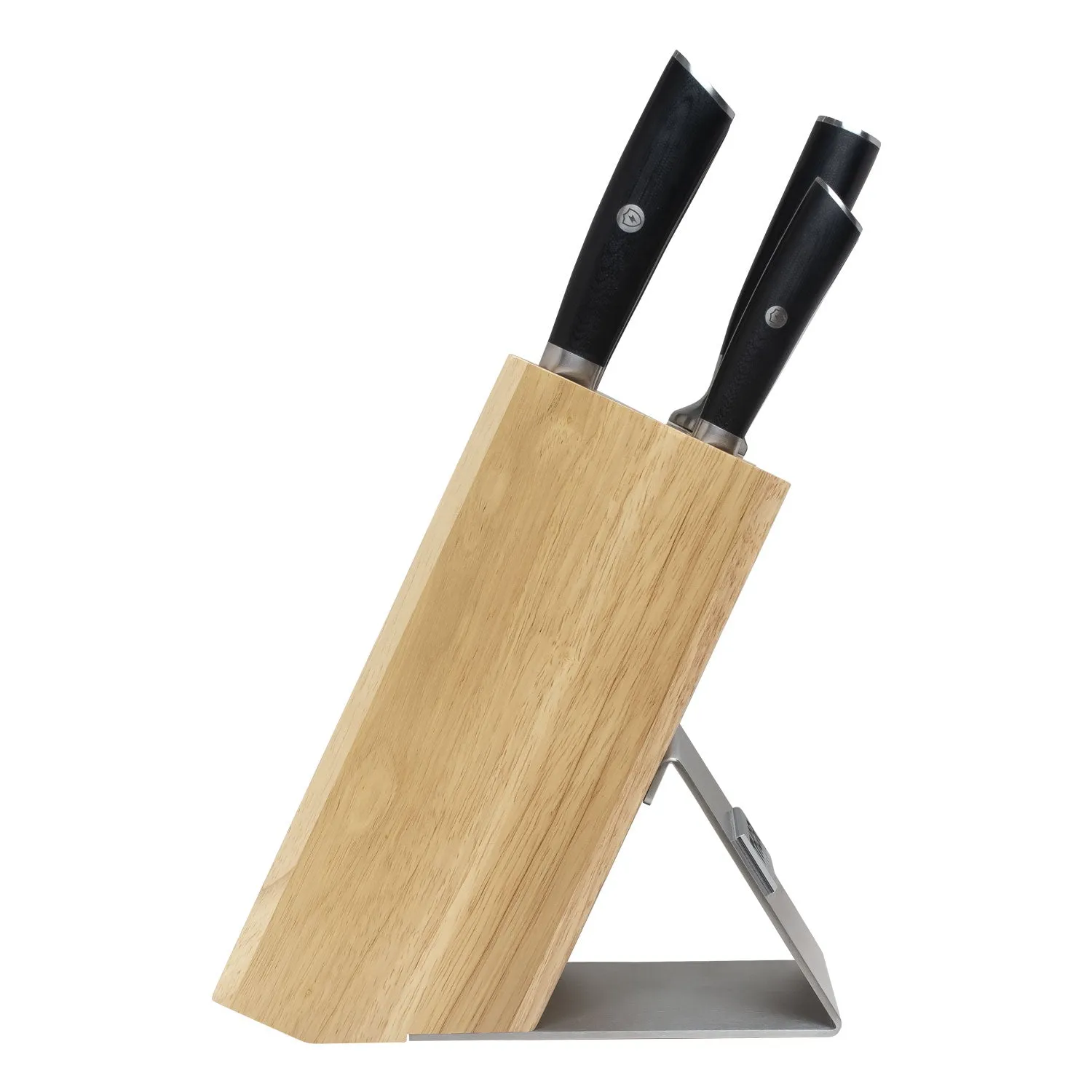 Thor set couteaux cuisine 7 pièces bloc bois allemand