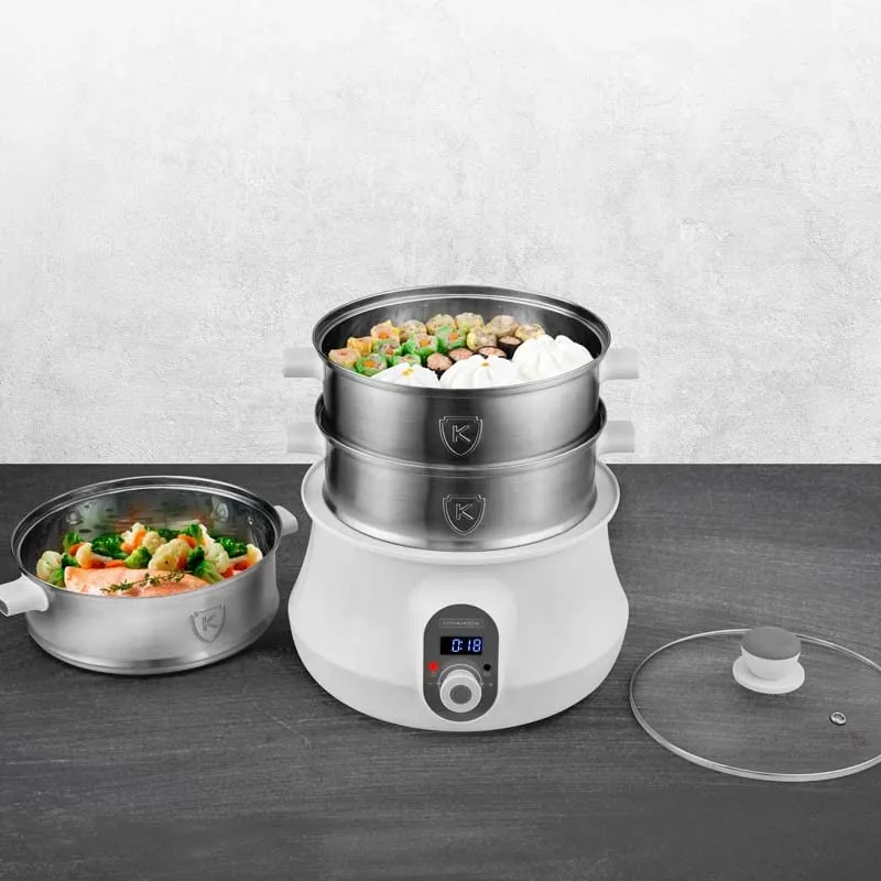 Kitchencook Multi Steam 9 cuiseur vapeur 9 L inox