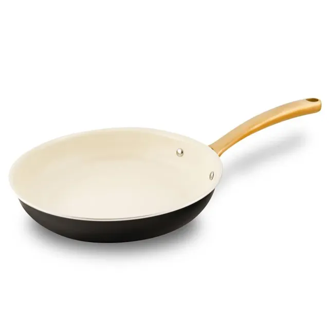 Nutrichef poêle 20 cm céramique manche doré induction