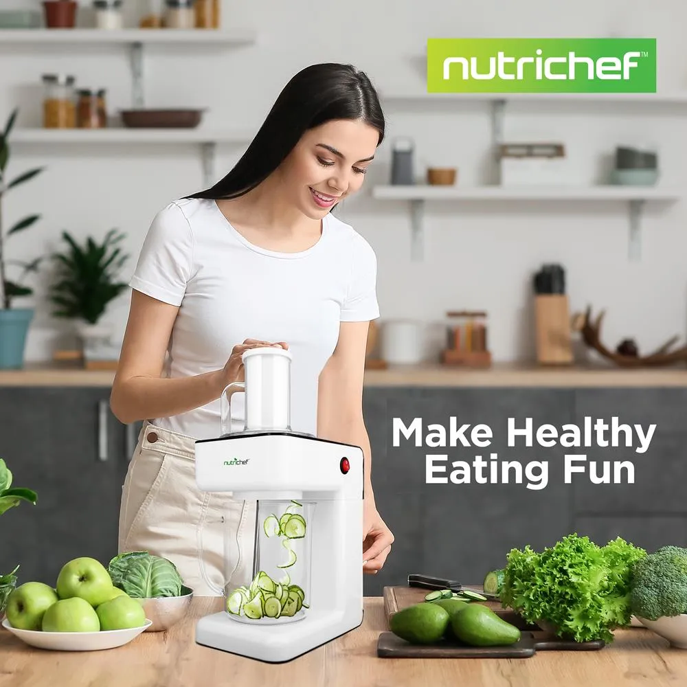 Nutrichef spiraliseur électrique légumes 3 lames