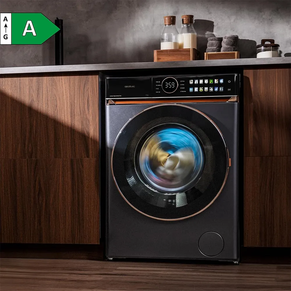 Cecotec Bolero DressCode 12980 lave-linge 12 kg acier