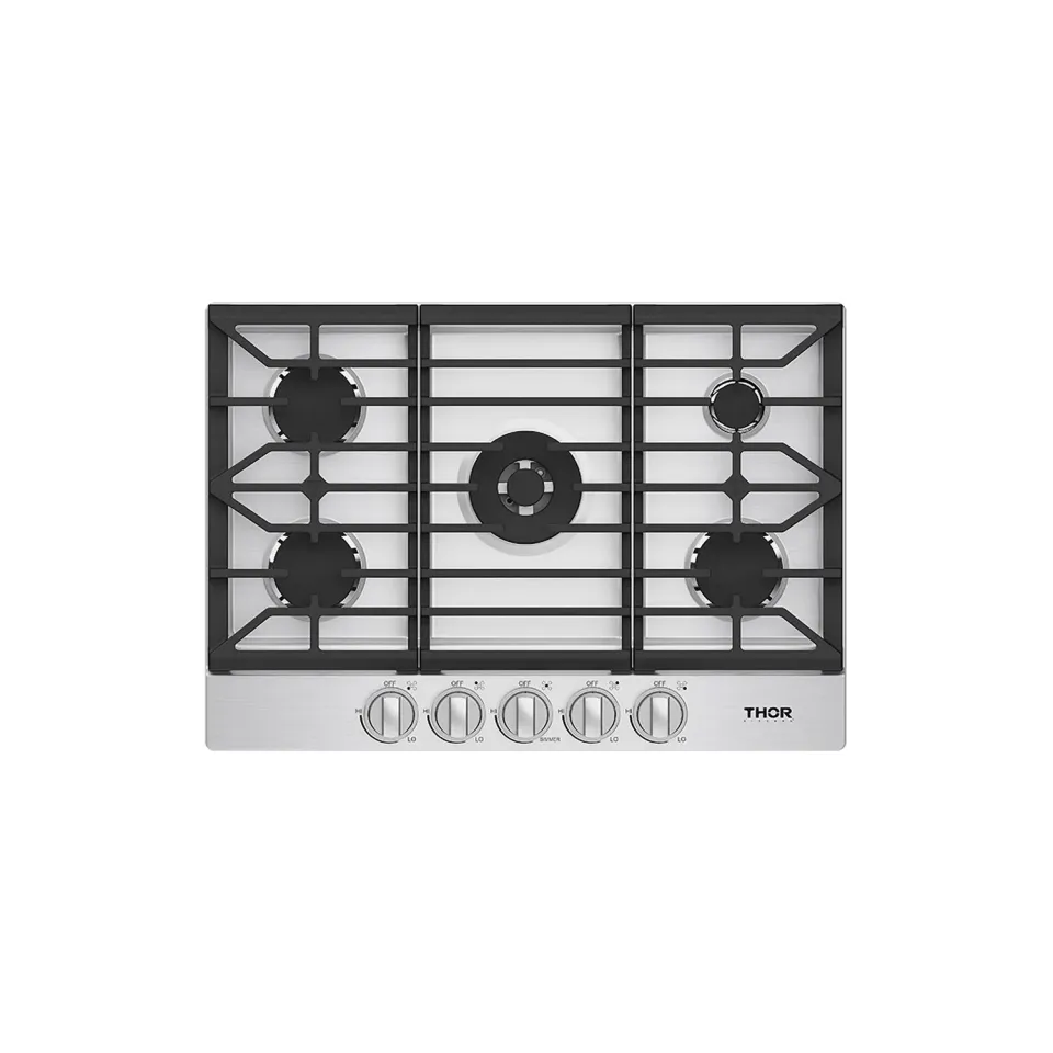 Thor Kitchen plaque gaz inox 30 pouces propane naturel