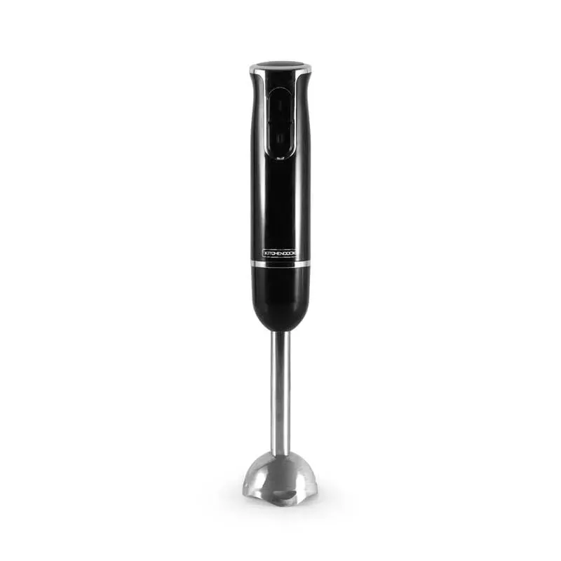 Kitchencook Hand X Black mixeur plongeant noir 600W inox