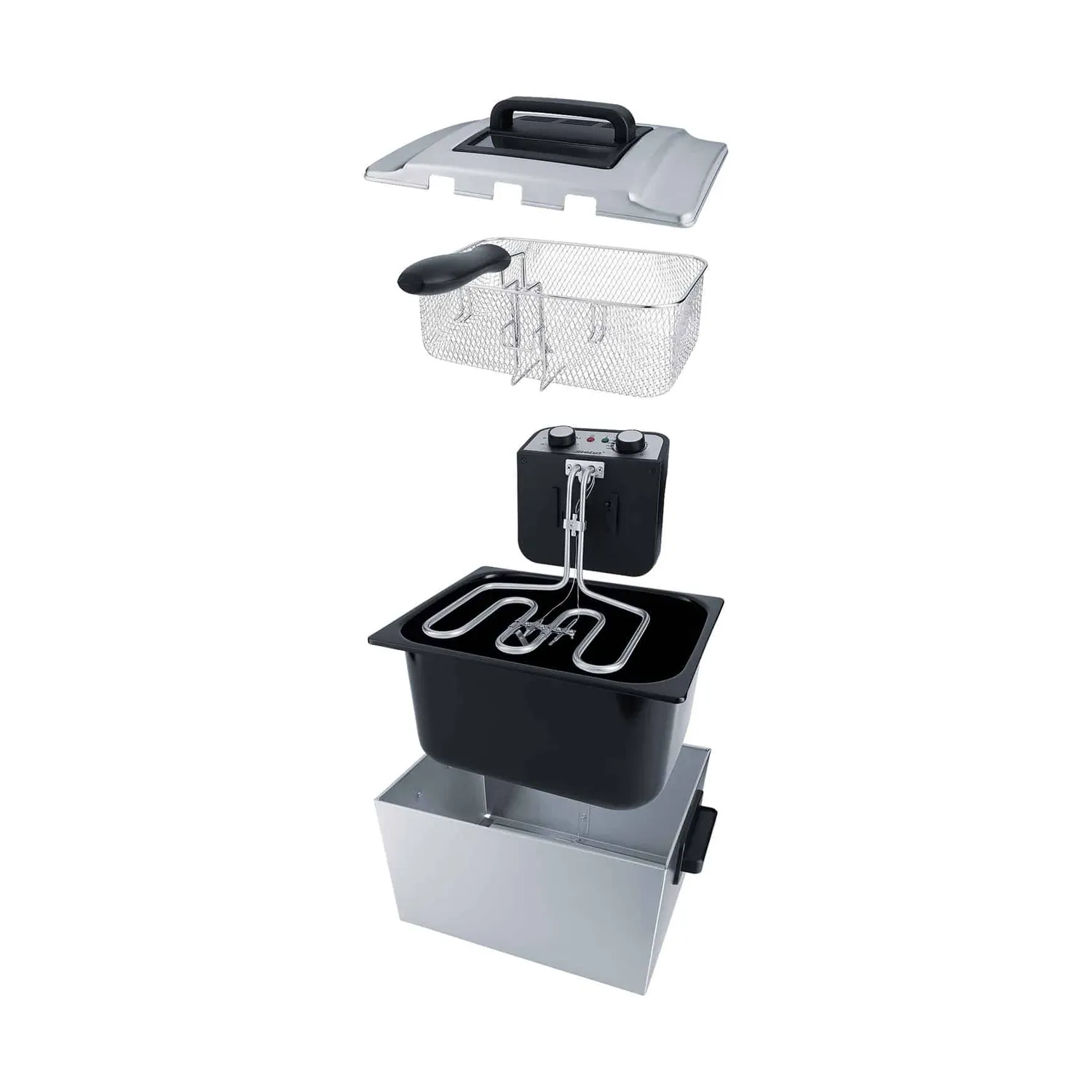 Steba DF 300 friteuse inox 5 L zone froide 190°C