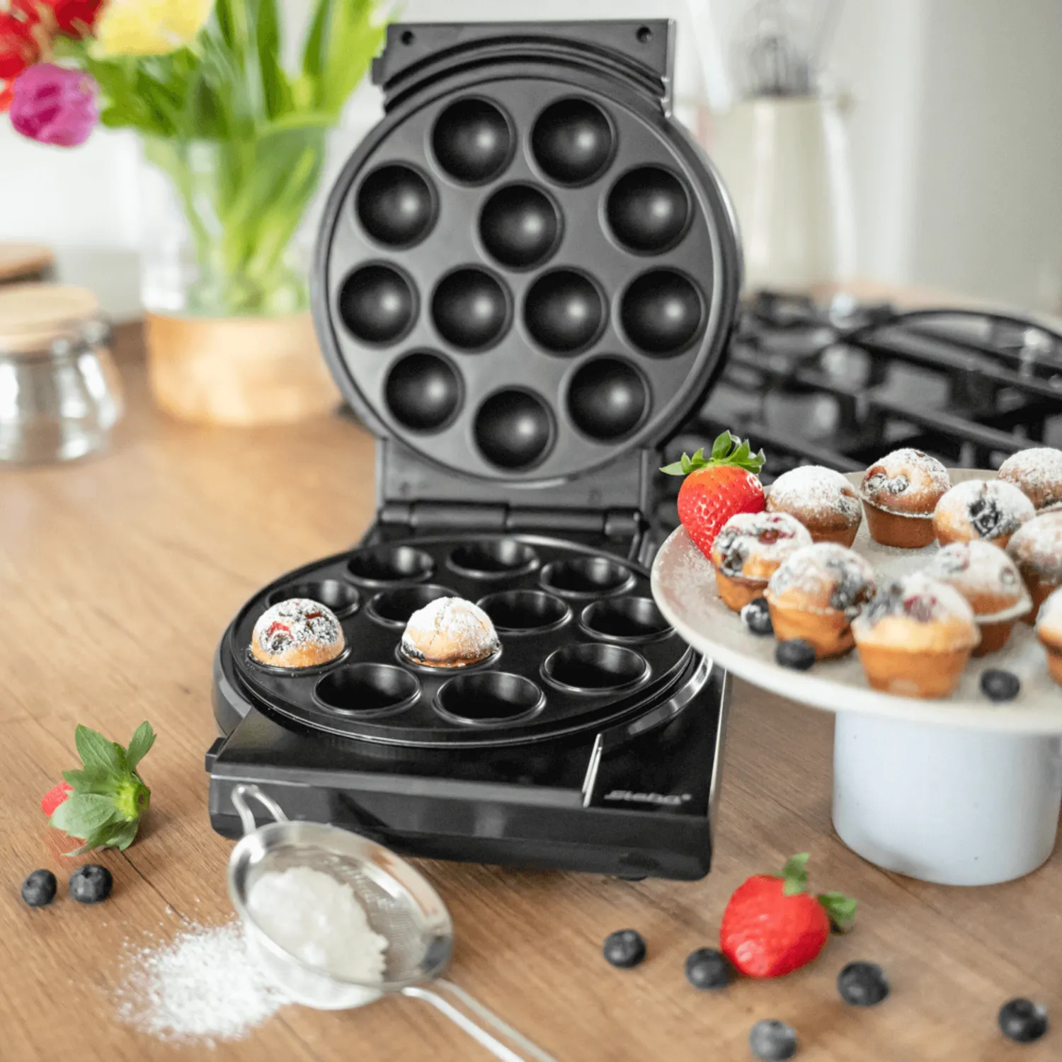 Steba CM 3 Cake-Maker 3 en 1 donuts muffins cake-pops