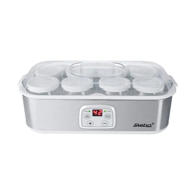 Steba JM 3 yaourtière 8 pots verre 1,4 L minuteur