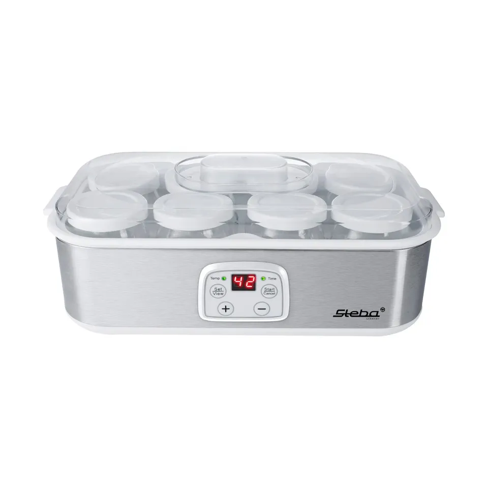 Steba JM 3 yaourtière 8 pots verre 1,4 L minuteur