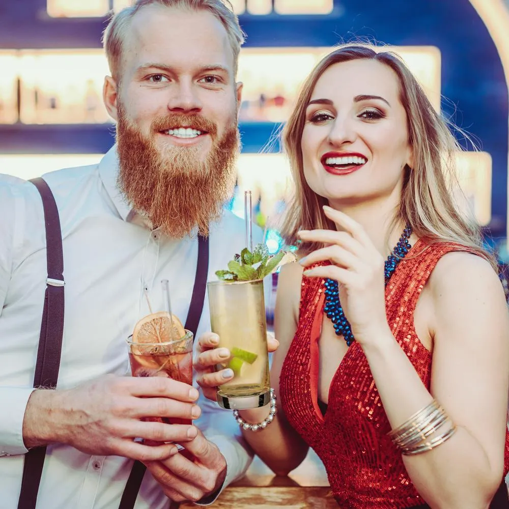 Nutrichef lot 4 verres highball cristal 42 cl