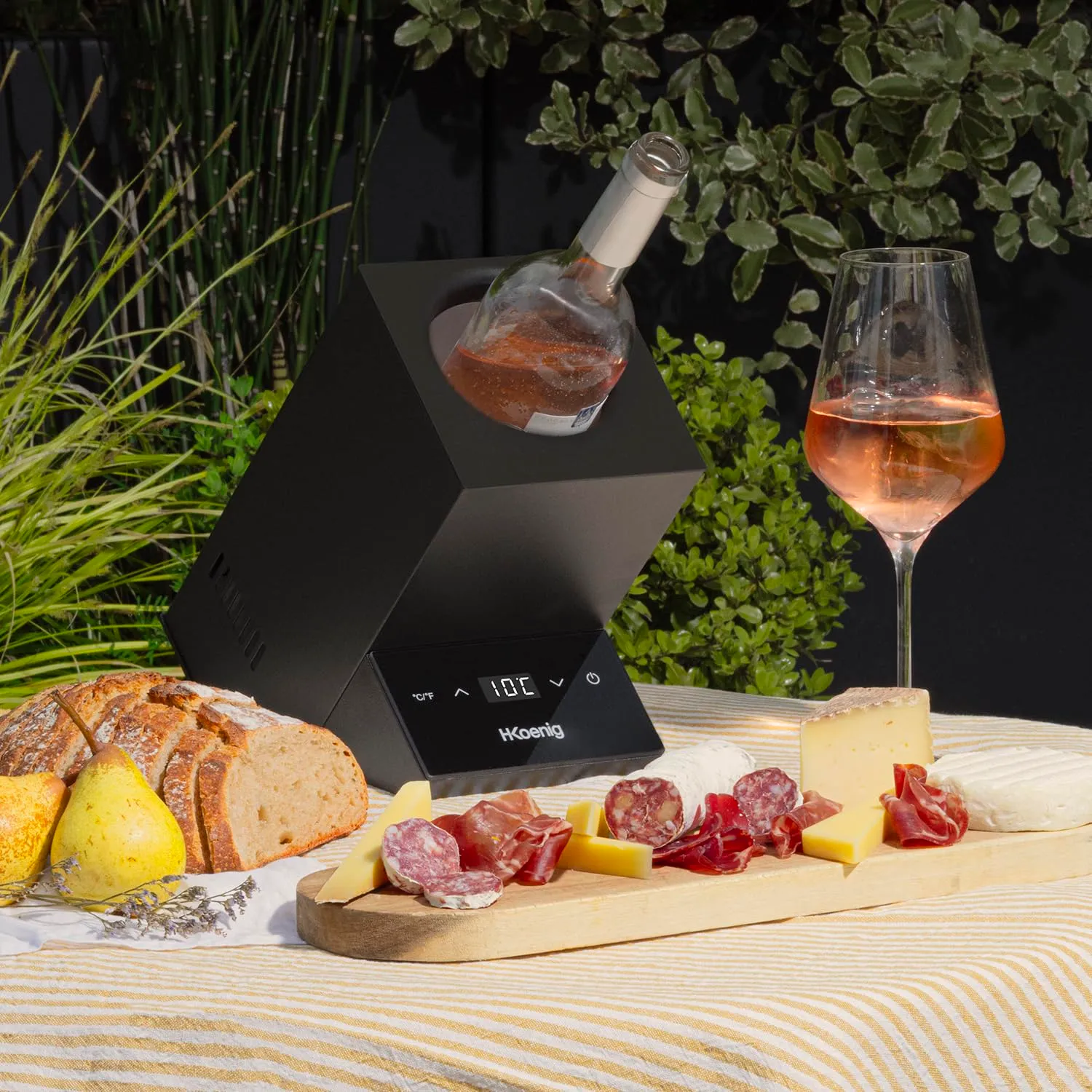 H.Koenig LVX26 rafraîchisseur à vin 1 bouteille 5-18°C